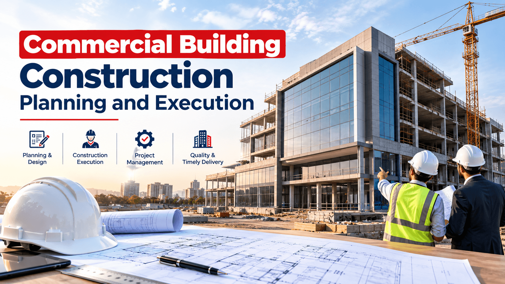 Commercial Building Construction: Cost, Planning, Approvals and Execution